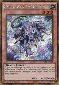 Peropero Cerperus [PGL2-EN008] Gold Secret Rare | The Time Vault CA