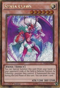 Santa Claws [PGL2-EN021] Gold Secret Rare | The Time Vault CA