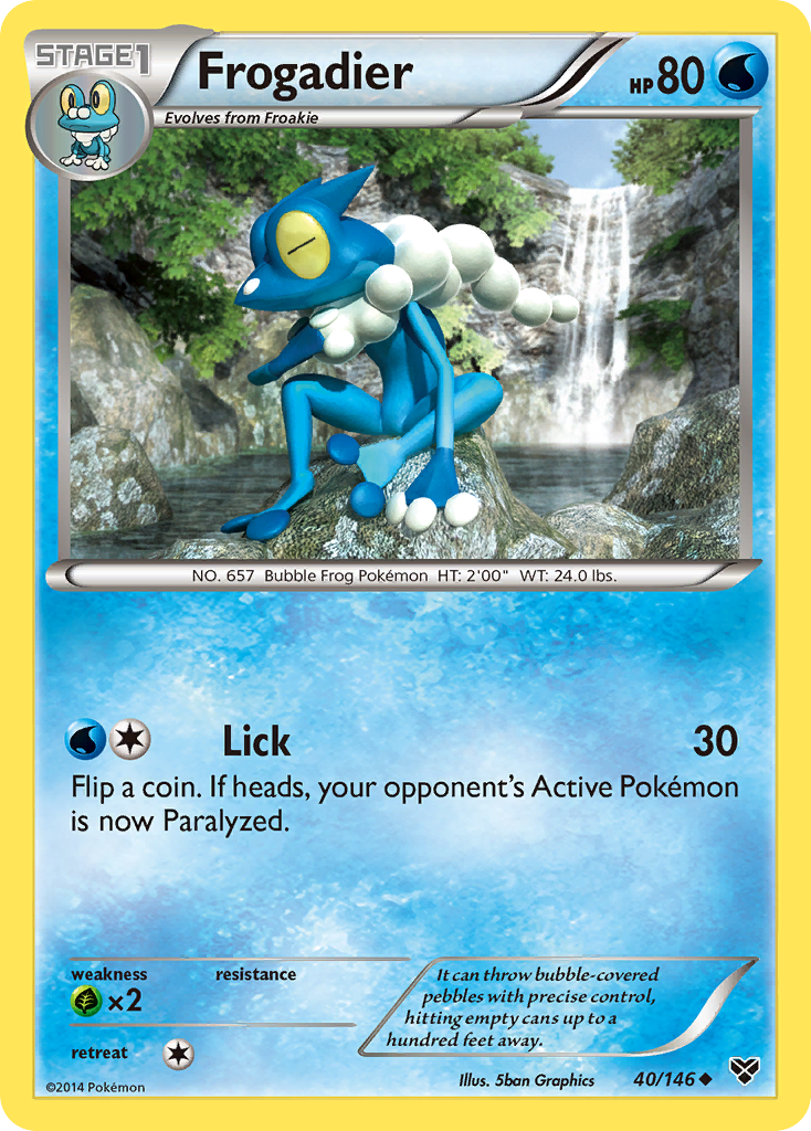 Frogadier (40/146) [XY: Base Set] | The Time Vault CA