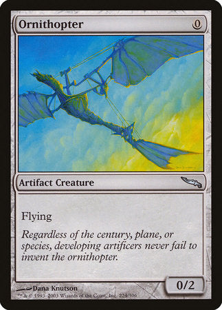 Ornithopter [Mirrodin] | The Time Vault CA