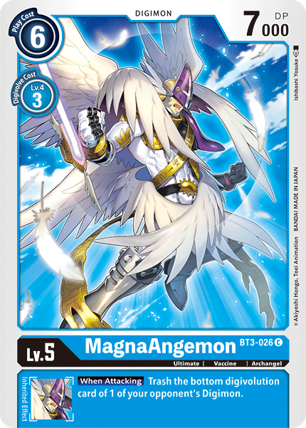 MagnaAngemon [BT3-026] [Release Special Booster Ver.1.5] | The Time Vault CA