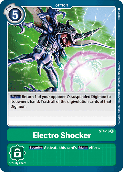 Electro Shocker [ST4-16] [Starter Deck: Giga Green] | The Time Vault CA