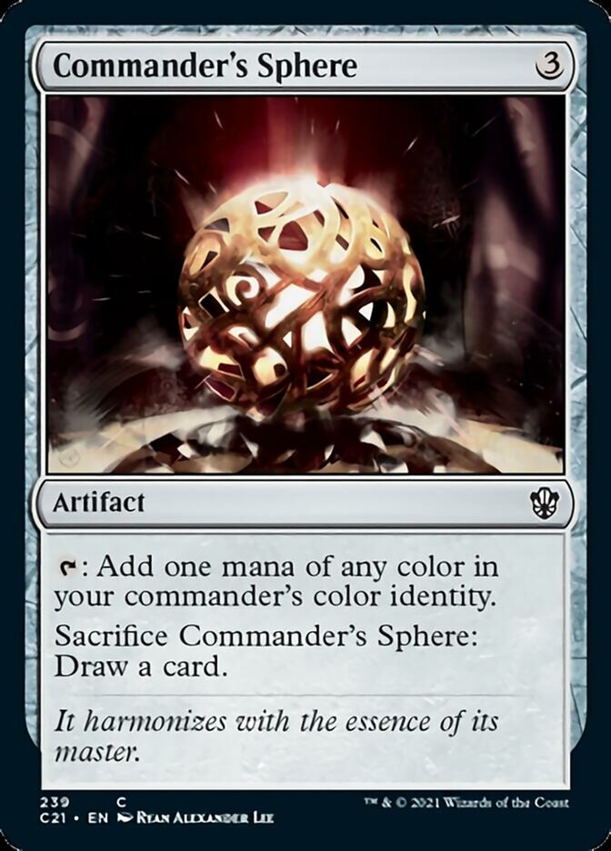 Commander's Sphere [Commander 2021] | The Time Vault CA