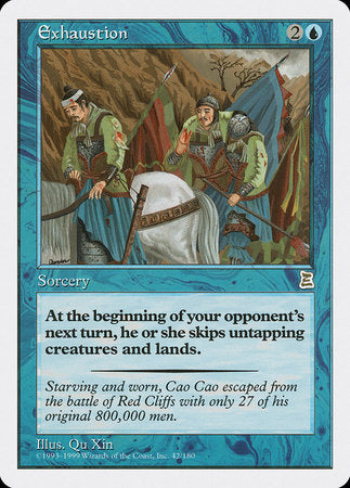 Exhaustion [Portal Three Kingdoms] | The Time Vault CA