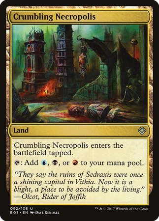 Crumbling Necropolis [Archenemy: Nicol Bolas] | The Time Vault CA