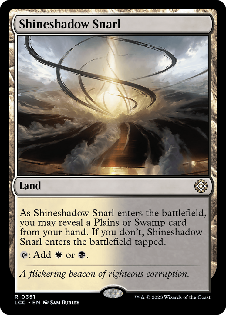 Shineshadow Snarl [The Lost Caverns of Ixalan Commander] | The Time Vault CA