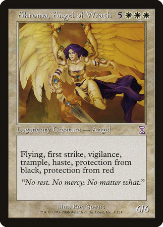 Akroma, Angel of Wrath [Time Spiral Timeshifted] | The Time Vault CA