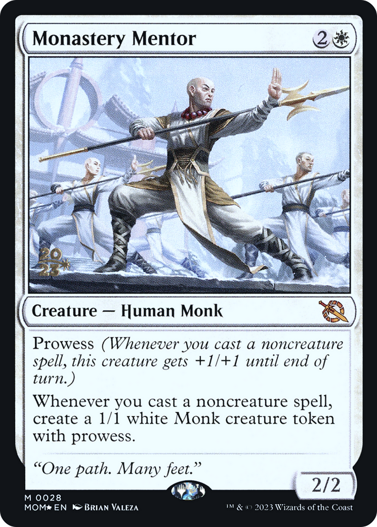 Monastery Mentor [March of the Machine Prerelease Promos] | The Time Vault CA