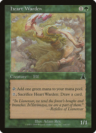 Heart Warden [Urza's Destiny] | The Time Vault CA