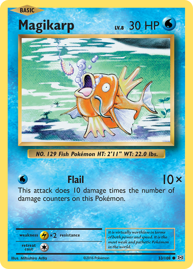 Magikarp (33/108) [XY: Evolutions] | The Time Vault CA