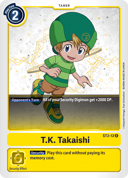 T.K. Takaishi [ST3-12] [Starter Deck: Heaven's Yellow] | The Time Vault CA