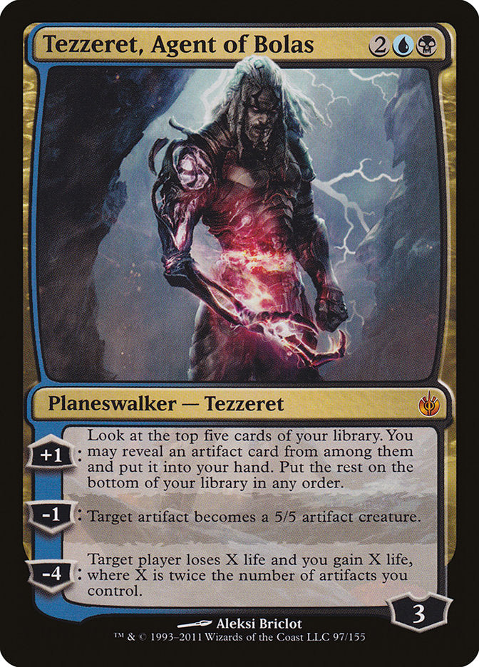 Tezzeret, Agent of Bolas [Mirrodin Besieged] | The Time Vault CA