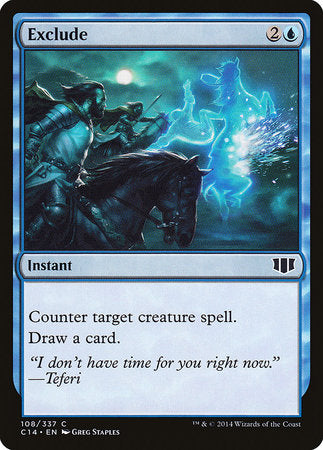 Exclude [Commander 2014] | The Time Vault CA