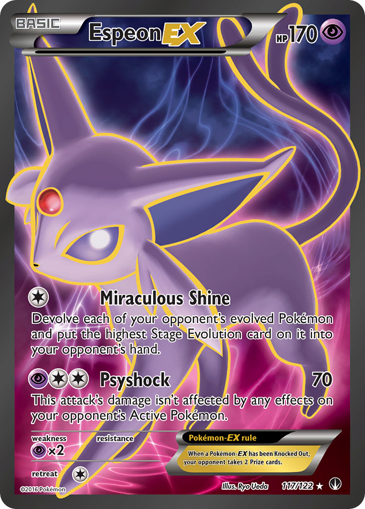 Espeon EX (117/122) [XY: BREAKpoint] | The Time Vault CA