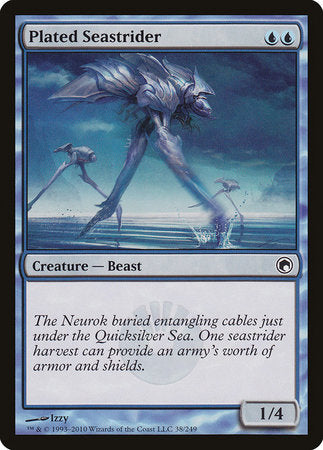 Plated Seastrider [Scars of Mirrodin] | The Time Vault CA