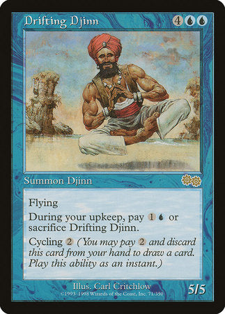 Drifting Djinn [Urza's Saga] | The Time Vault CA