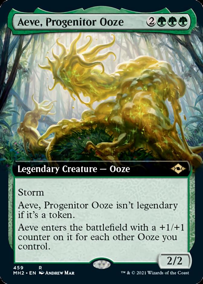 Aeve, Progenitor Ooze (Extended Art) [Modern Horizons 2] | The Time Vault CA