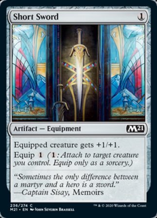 Short Sword [Core Set 2021] | The Time Vault CA