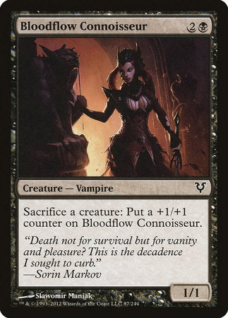 Bloodflow Connoisseur [Avacyn Restored] | The Time Vault CA