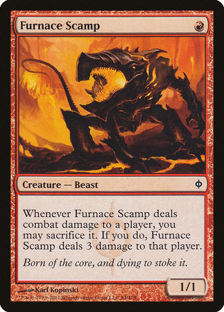Furnace Scamp [New Phyrexia] | The Time Vault CA