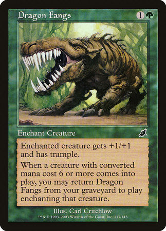 Dragon Fangs [Scourge] | The Time Vault CA