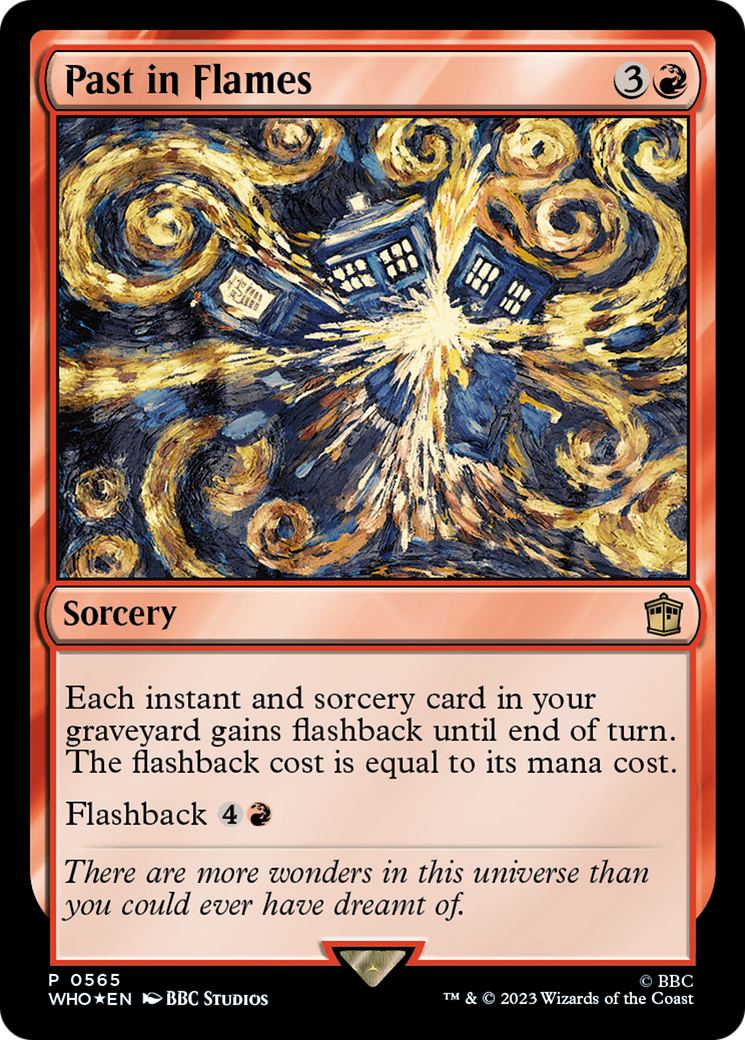 Past in Flames [Doctor Who Promos] | The Time Vault CA