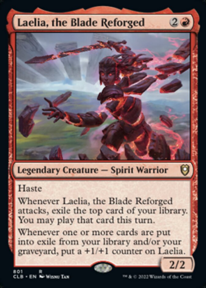 Laelia, the Blade Reforged [Commander Legends: Battle for Baldur's Gate] | The Time Vault CA