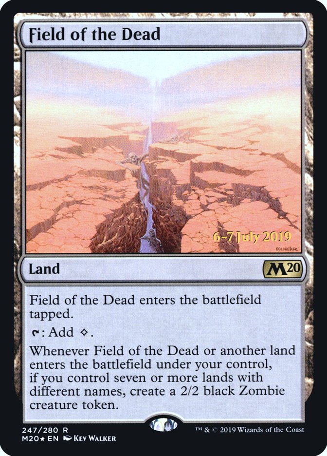 Field of the Dead  [Core Set 2020 Prerelease Promos] | The Time Vault CA