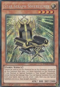 Star Seraph Sovereignty [WSUP-EN020] Prismatic Secret Rare | The Time Vault CA