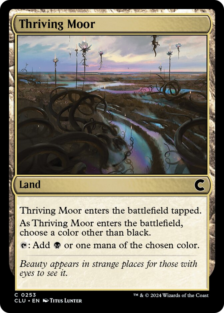 Thriving Moor [Ravnica: Clue Edition] | The Time Vault CA