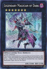 Legendary Magician of Dark [WSUP-EN052] Prismatic Secret Rare | The Time Vault CA