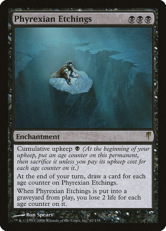Phyrexian Etchings [Coldsnap] | The Time Vault CA