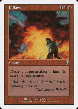 Pillage [Seventh Edition] | The Time Vault CA