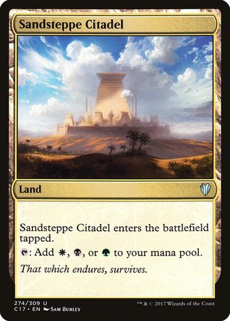 Sandsteppe Citadel [Commander 2017] | The Time Vault CA