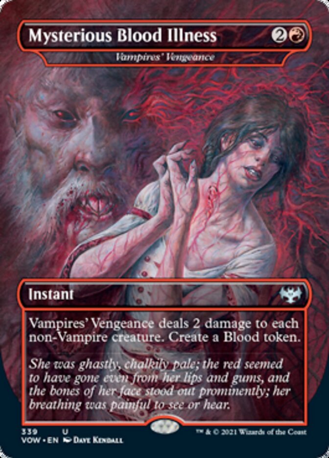 Vampires' Vengeance - Mysterious Blood Illness [Innistrad: Crimson Vow] | The Time Vault CA