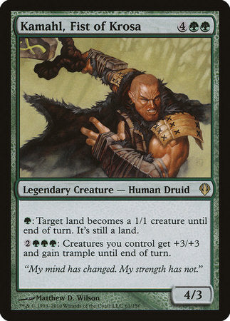 Kamahl, Fist of Krosa [Archenemy] | The Time Vault CA