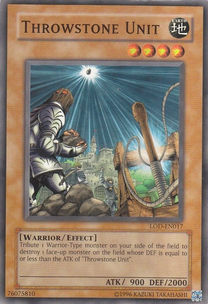 Throwstone Unit [LOD-EN017] Common | The Time Vault CA