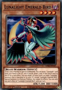 Lunalight Emerald Bird [LDS2-EN127] Common | The Time Vault CA