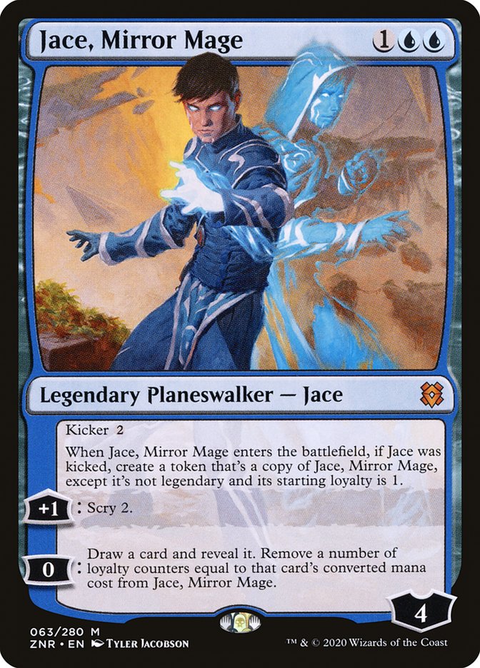 Jace, Mirror Mage [Zendikar Rising] | The Time Vault CA