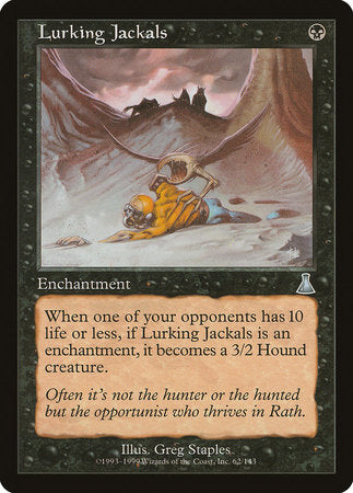 Lurking Jackals [Urza's Destiny] | The Time Vault CA