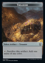 Ragavan // Treasure Double-sided Token [Dominaria United Commander Tokens] | The Time Vault CA