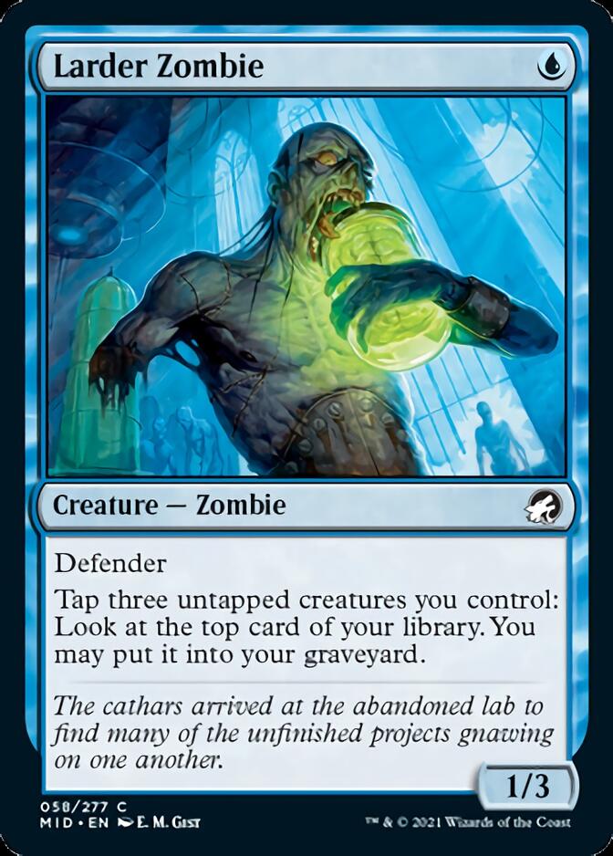 Larder Zombie [Innistrad: Midnight Hunt] | The Time Vault CA