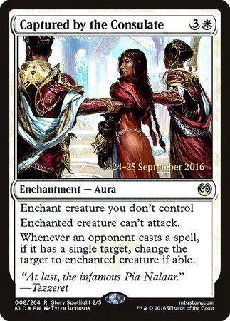 Captured by the Consulate [Kaladesh Promos] | The Time Vault CA