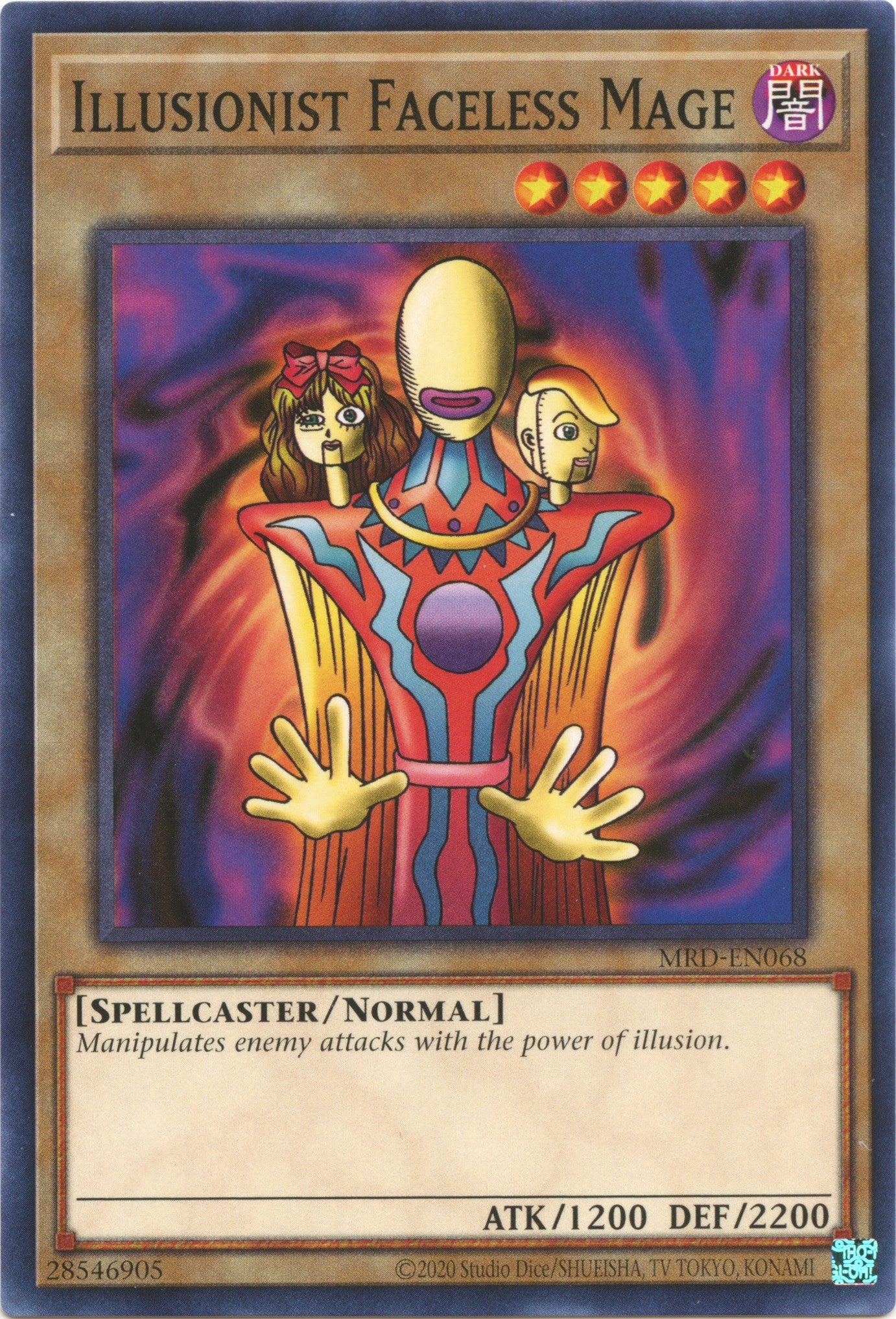 Illusionist Faceless Mage (25th Anniversary) [MRD-EN068] Common | The Time Vault CA
