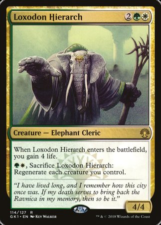 Loxodon Hierarch [GRN Guild Kit] | The Time Vault CA