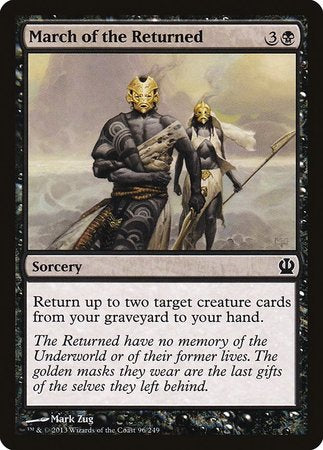 March of the Returned [Theros] | The Time Vault CA