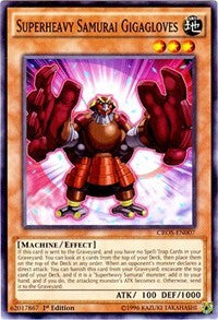 Superheavy Samurai Gigagloves [CROS-EN007] Common | The Time Vault CA