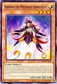 Soprano the Melodious Songstress [CROS-EN010] Common | The Time Vault CA