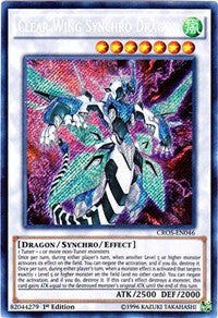 Clear Wing Synchro Dragon [CROS-EN046] Secret Rare | The Time Vault CA