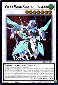 Clear Wing Synchro Dragon (UTR) [CROS-EN046] Ultimate Rare | The Time Vault CA